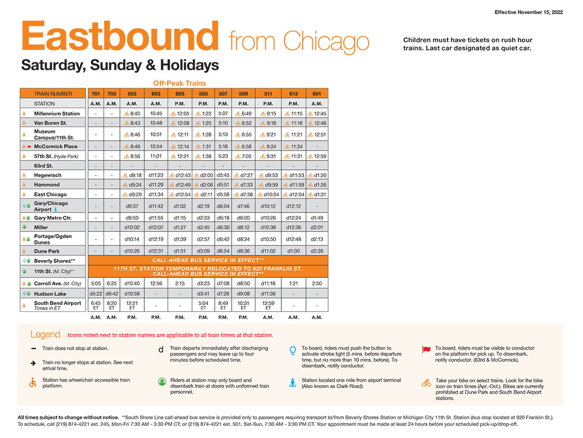 South Shore Train Schedule Eastbound Weekday 2024 - Alexi Austina