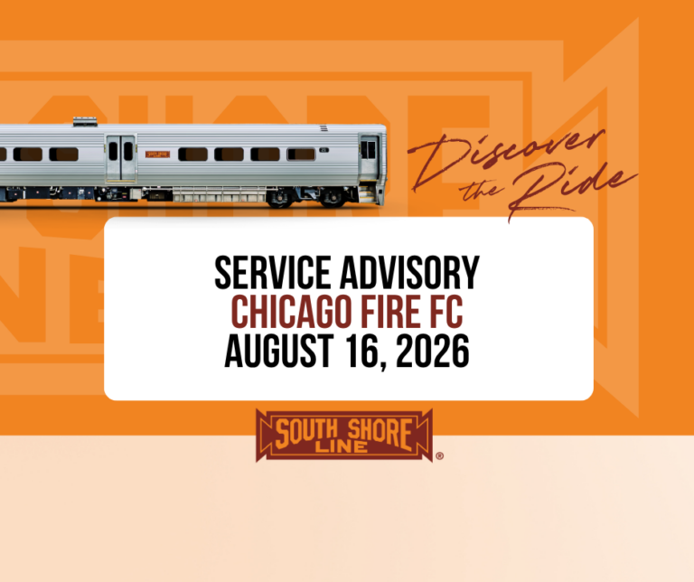 Chicago Fire FC: August 16, 2026 | South Shore Line